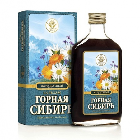 БАЛЬЗАМ СИБИРЬ ЖЕЛУДОЧНЫЙ 250,0