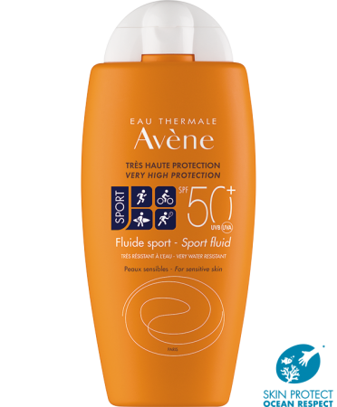 АВЕН SUN ФЛЮИД СОЛНЦЕЗАЩИТНЫЙ СПОРТ SPF 50+ 100,0